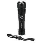 High Sierra Recycled Aluminum Zoom Flashlight, 200 Lumens - Black - Front 2