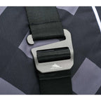 High Sierra Roll-Up Sherpa Blanket, Plaid Embroidery - Gray/Black - Photo 3