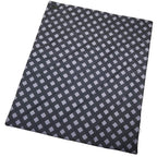 High Sierra Roll-Up Sherpa Blanket, Plaid Embroidery - Gray/Black - Photo 6