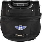 High Sierra Stonecroft Rolling Duffel Bag, Medium 28 Inches Embroidery - Black - Front