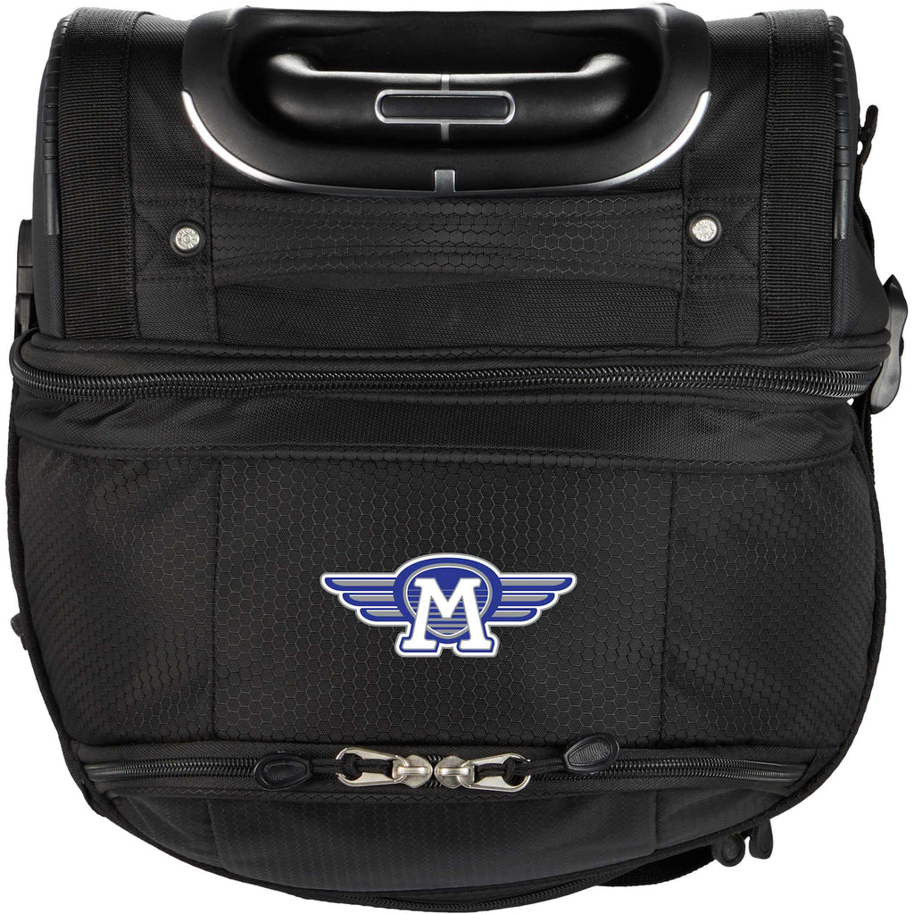 High Sierra Stonecroft Rolling Duffel Bag, Medium 28 Inches Transfer - Black - Front