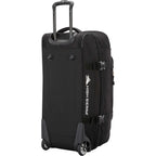 High Sierra Stonecroft Rolling Duffel Bag, Medium 28 Inches Transfer - Black - Left Angle Back