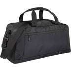 High Sierra Stoneway Duffel Bag with Trolley Pass-Through Embroidery - Black - Right Angle