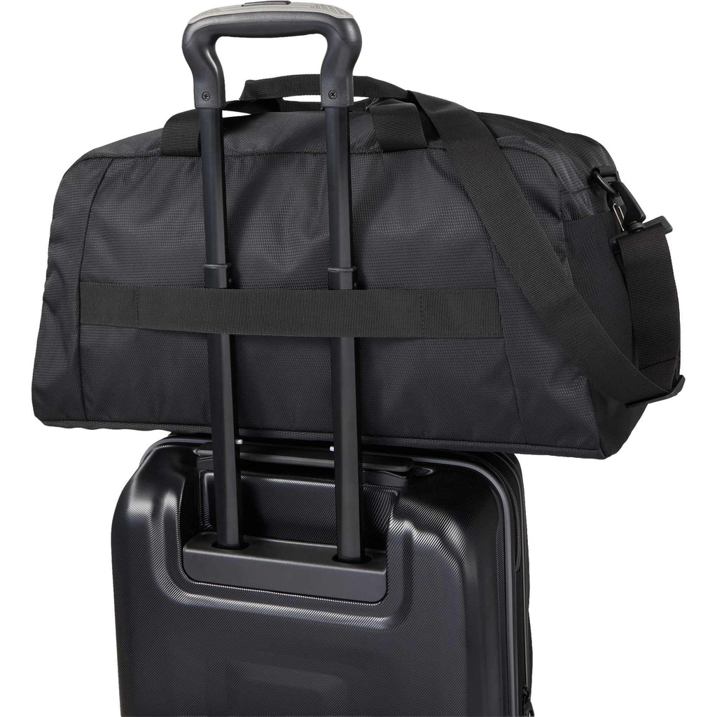 High Sierra Stoneway Duffel Bag with Trolley Pass-Through Transfer - Black - Detail 2