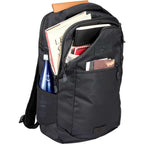 High Sierra Stoneway Recycled Laptop Backpack, 15 Inch Embroidery - Black - Detail