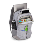 High Sierra Swerve Pro Laptop Backpack, 17 Inch Embroidery - Silver Heather - View 3