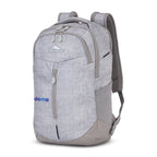 High Sierra Swerve Pro Laptop Backpack, 17 Inch Embroidery - Silver Heather - View 4