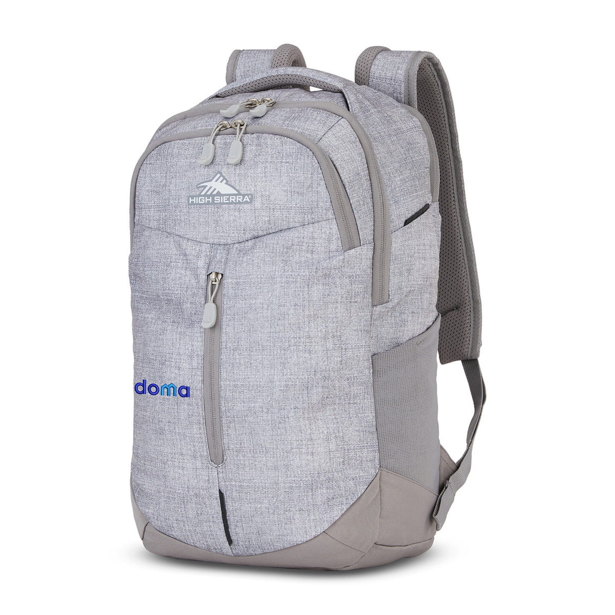 High Sierra Swerve Pro Laptop Backpack, 17 Inch Transfer - Silver Heather - View 4