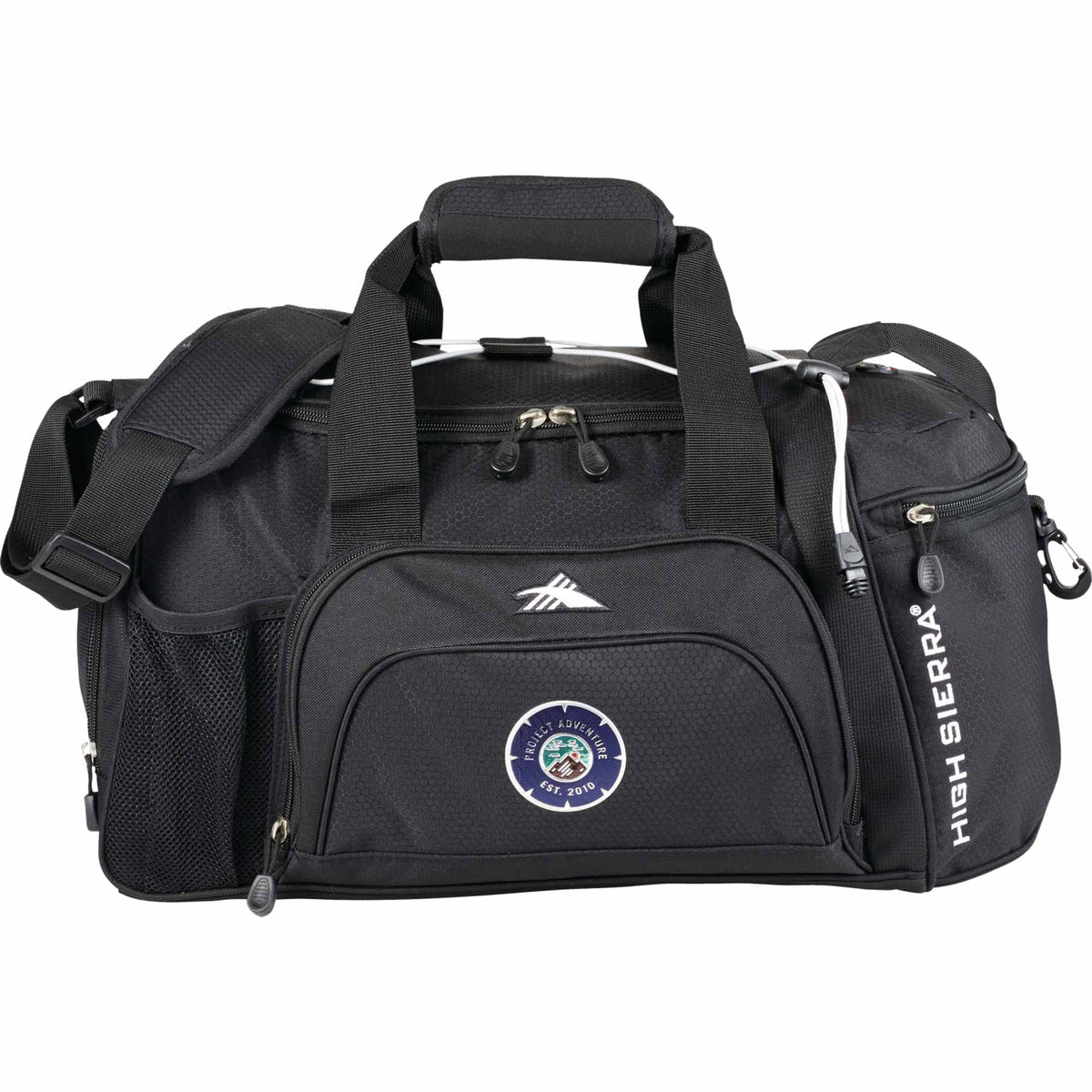 High Sierra Switch Blade Sport Duffel Bag, 22 Inches Transfer - Black - Front 2