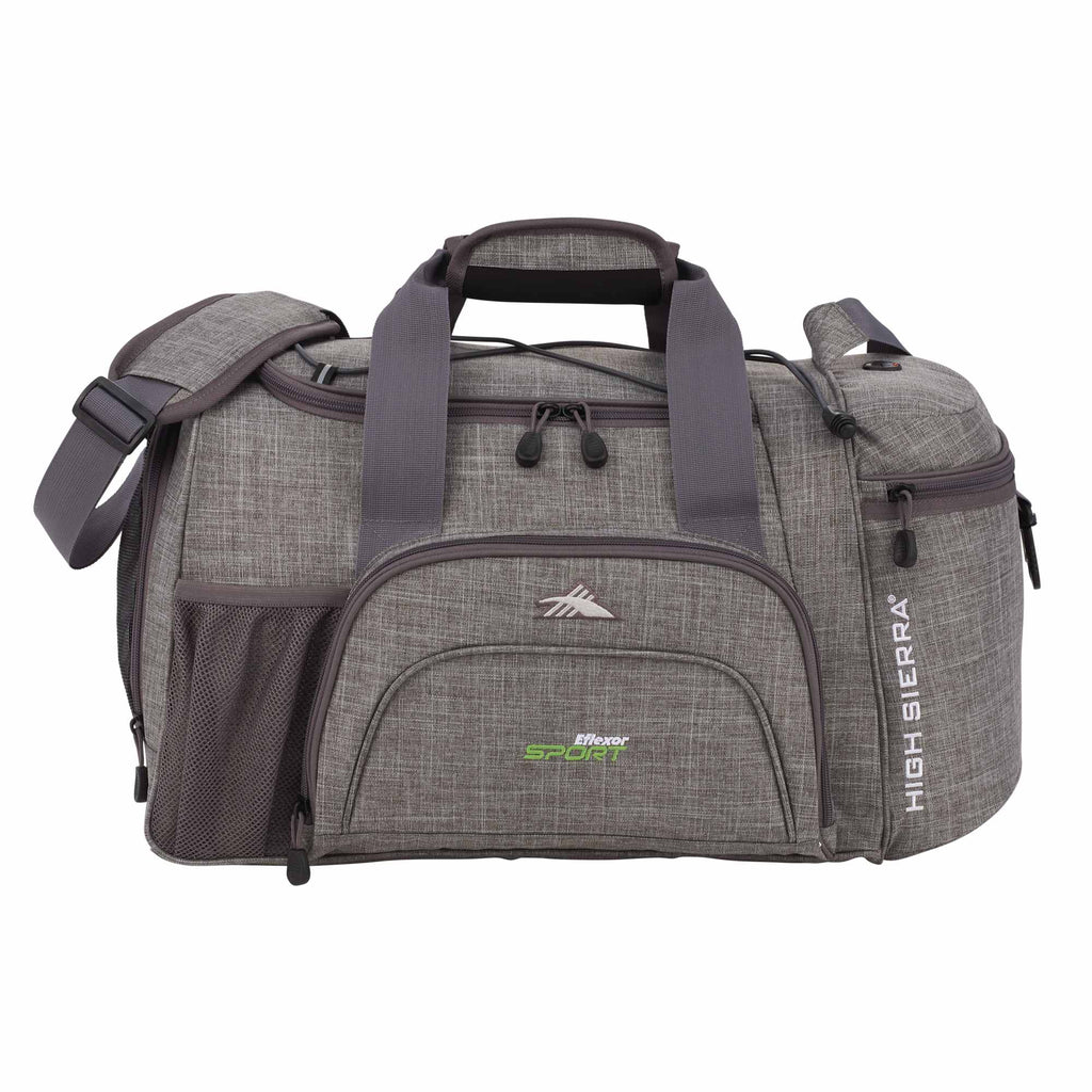 High Sierra Switch Blade Sport Duffel Bag, 22 Inches Transfer - Graphite - Front