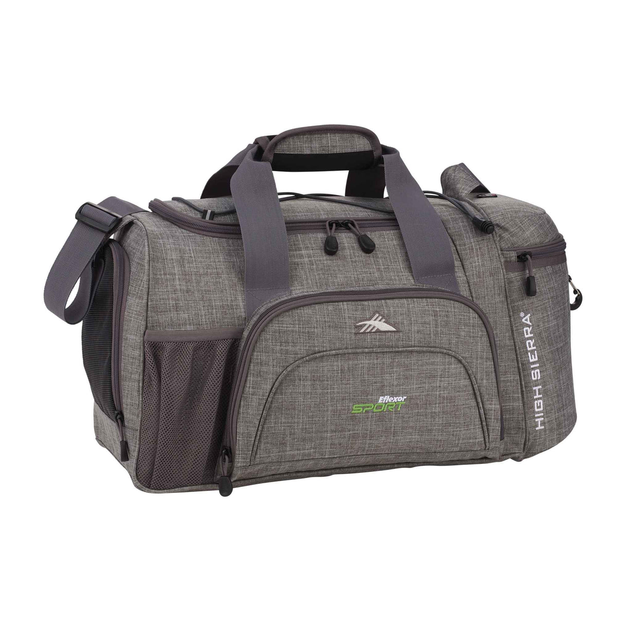 High Sierra Switch Blade Sport Duffel Bag, 22 Inches Transfer - Graphite - Right Angle