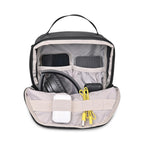 High Sierra Swoop Reflective Tech Organizer - Black - View 3