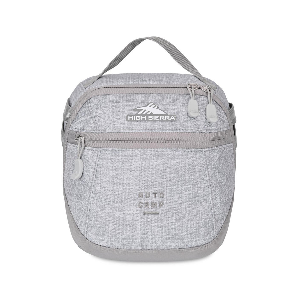High Sierra Swoop Reflective Tech Organizer - Silver Heather - View 1