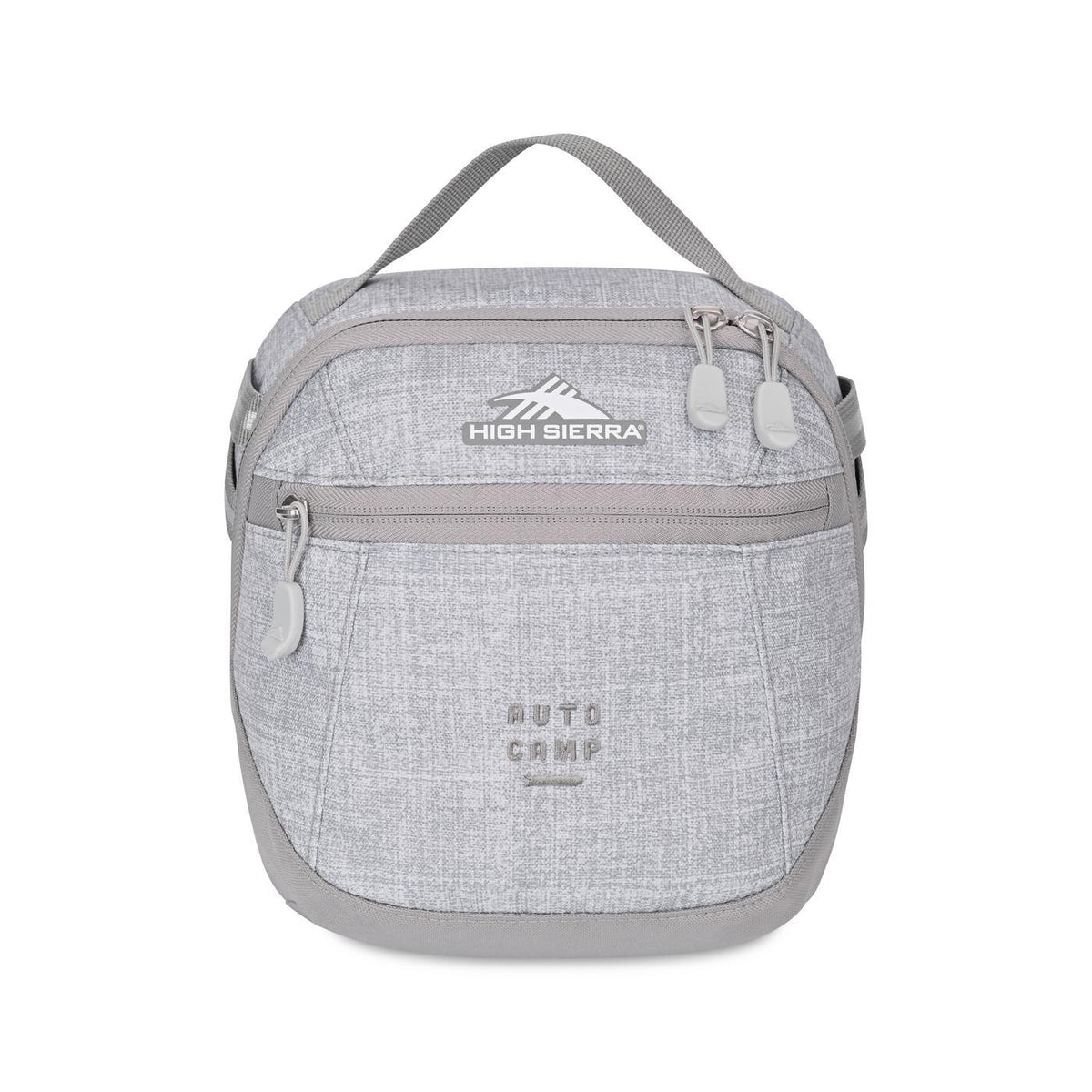 High Sierra Swoop Reflective Tech Organizer - Silver Heather - View 1