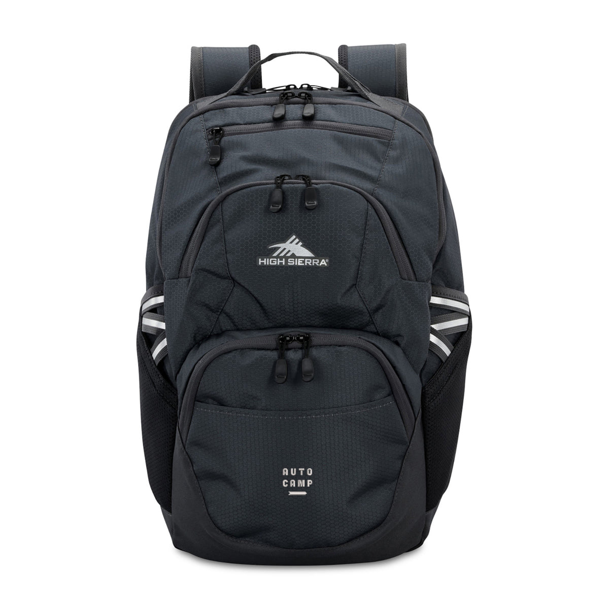 High Sierra Swoop SG Laptop Backpack with Cascading Pockets Embroidery - Mercury - View 1