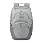 High Sierra Swoop SG Laptop Backpack with Cascading Pockets - Silver Heather - View 1