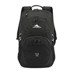 High Sierra Swoop SG Laptop Backpack with Cascading Pockets Transfer - Black - View 1