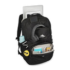 High Sierra Swoop SG Laptop Backpack with Cascading Pockets Transfer - Black - View 7