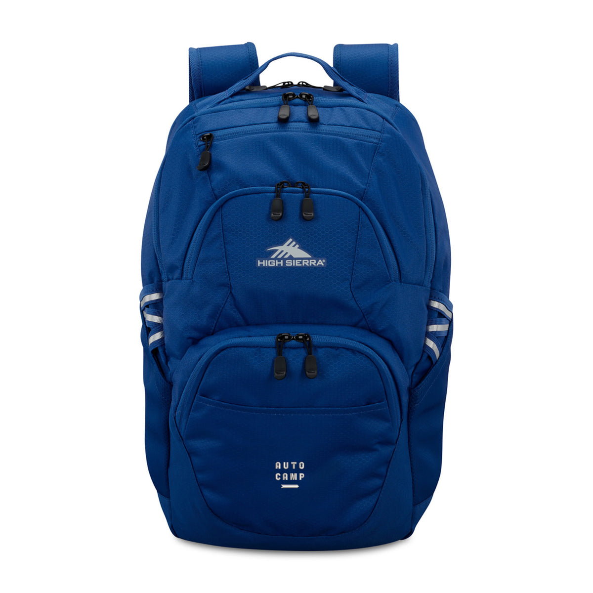 High Sierra Swoop SG Laptop Backpack with Cascading Pockets Transfer - Cosmic Blue - View 1