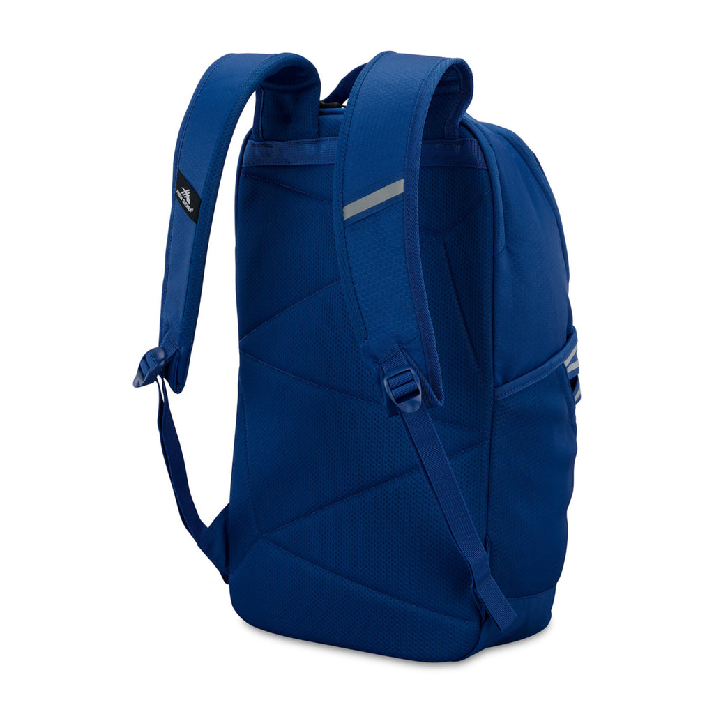 High Sierra Swoop SG Laptop Backpack with Cascading Pockets Transfer - Cosmic Blue - View 5