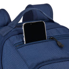 High Sierra Swoop SG Laptop Backpack with Cascading Pockets Transfer - True Navy - View 2