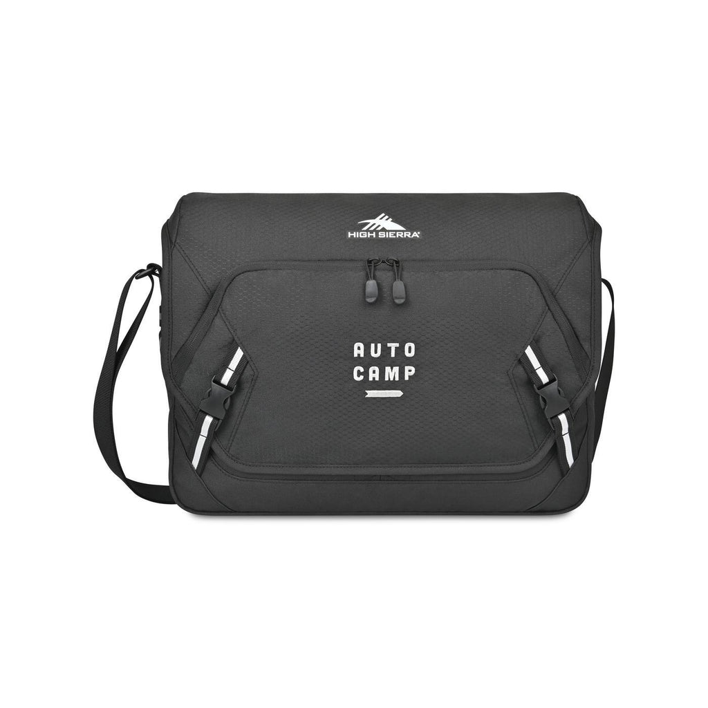 High Sierra Swoop SG Reflective Laptop Messenger Bag - Black - View 1