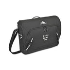 High Sierra Swoop SG Reflective Laptop Messenger Bag - Black - View 2