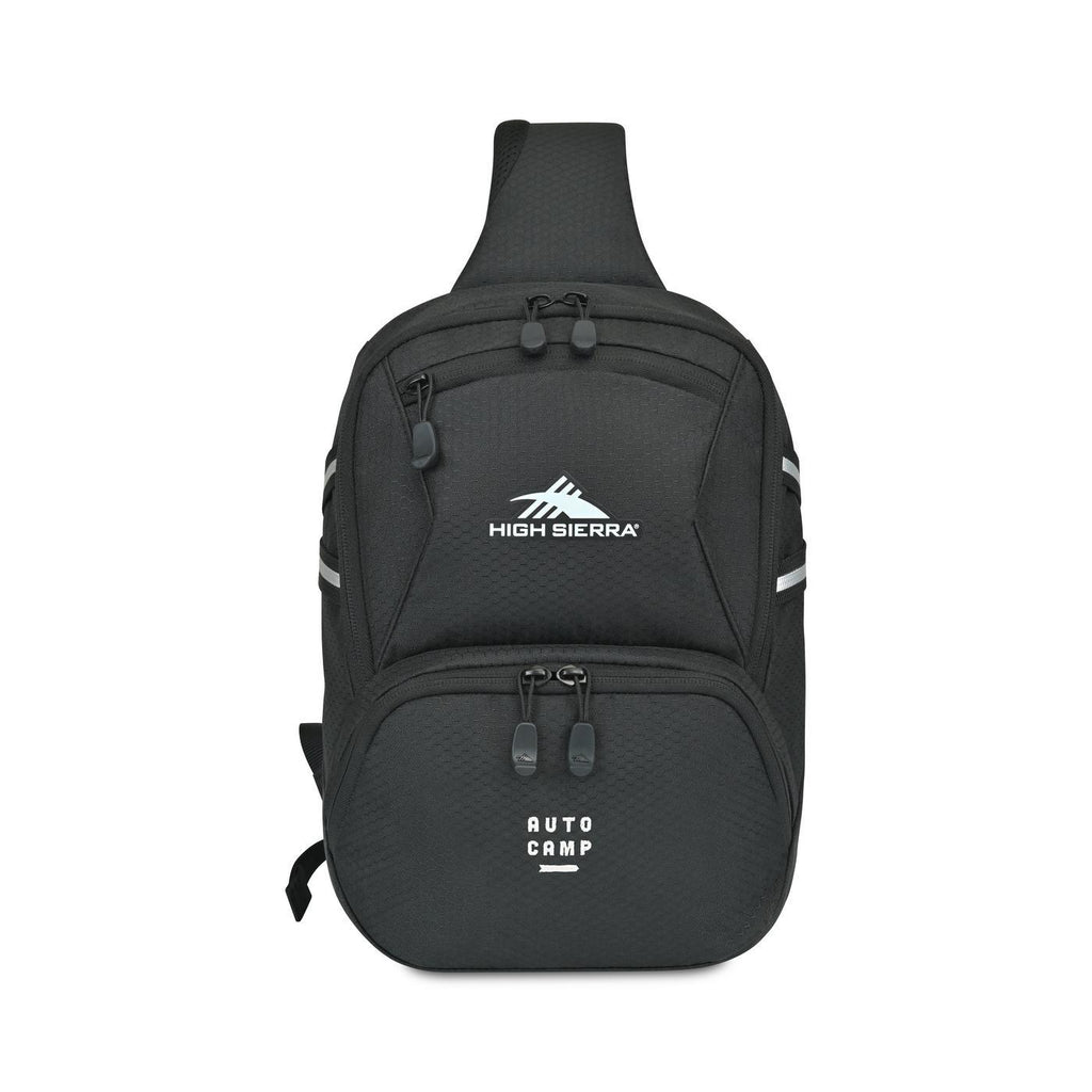 High Sierra Swoop SG Reflective Sling Bag - Black - View 1