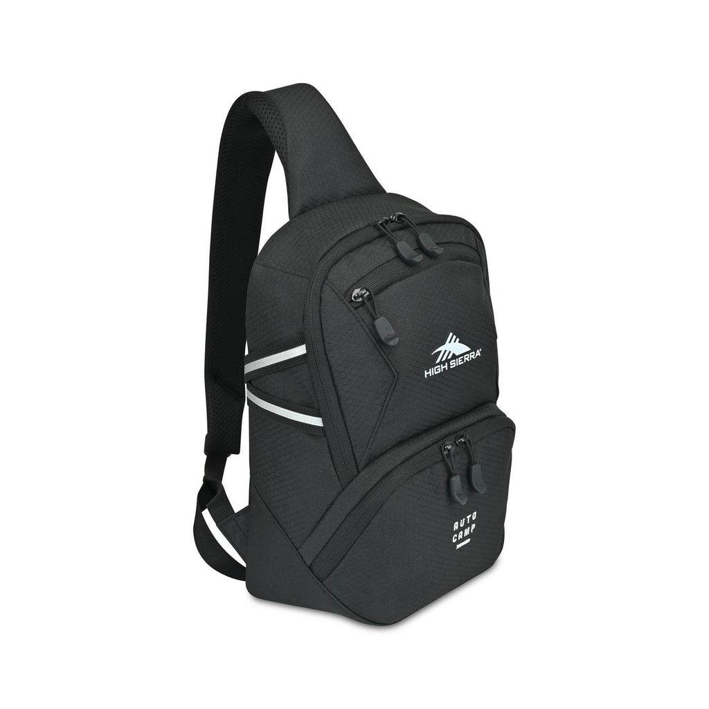 High Sierra Swoop SG Reflective Sling Bag Embroidery - Black - View 3