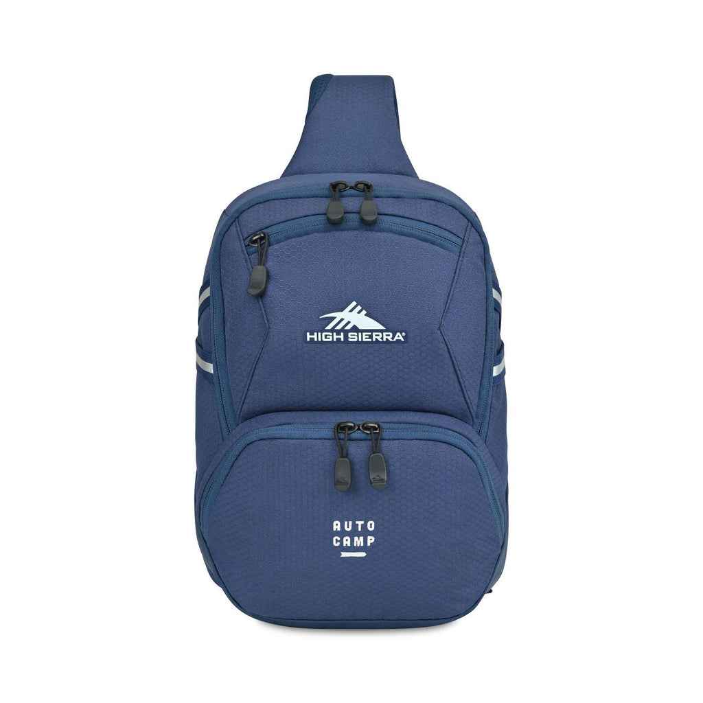 High Sierra Swoop SG Reflective Sling Bag Embroidery - True Navy - View 1