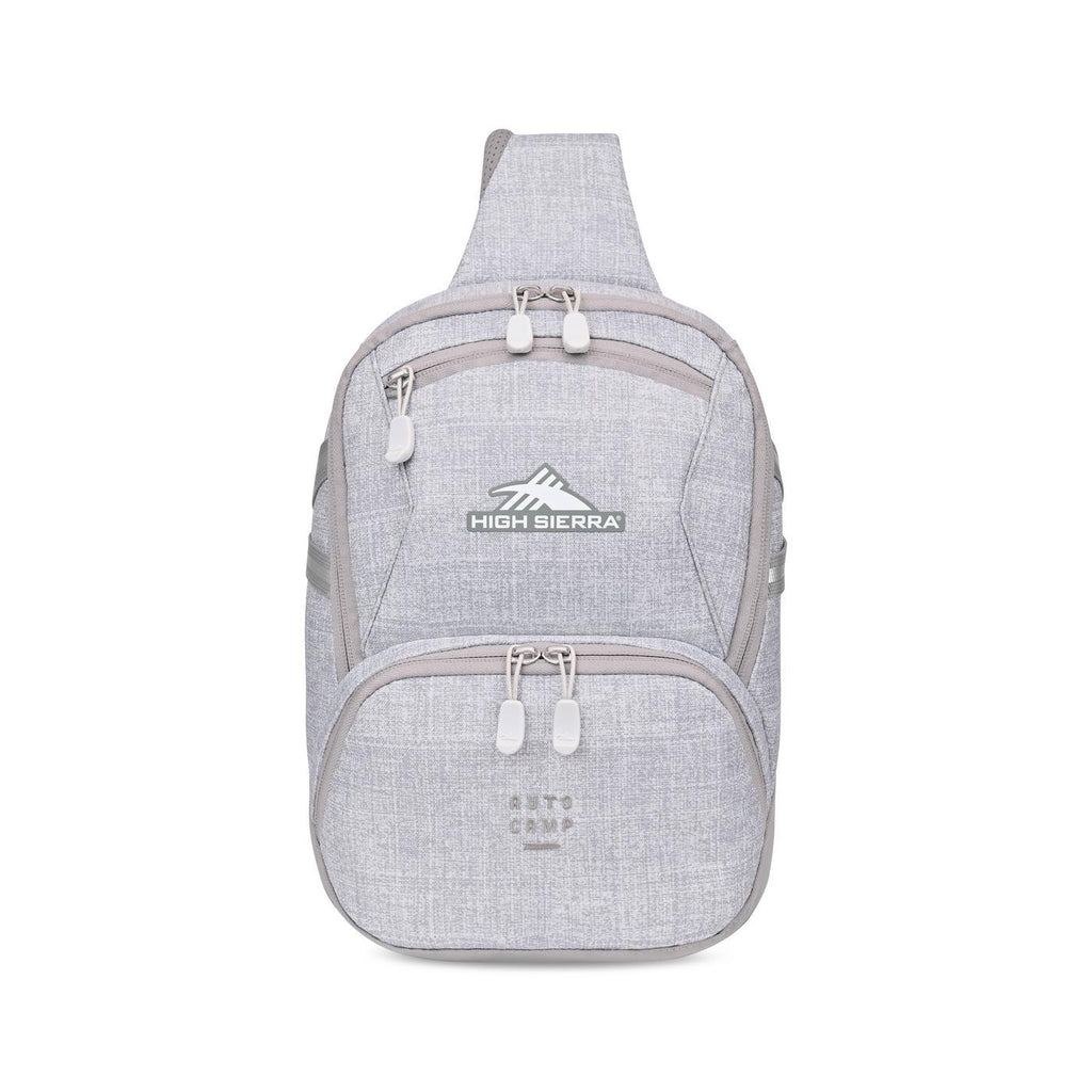 High Sierra Swoop SG Reflective Sling Bag Transfer - Silver Heather - View 1