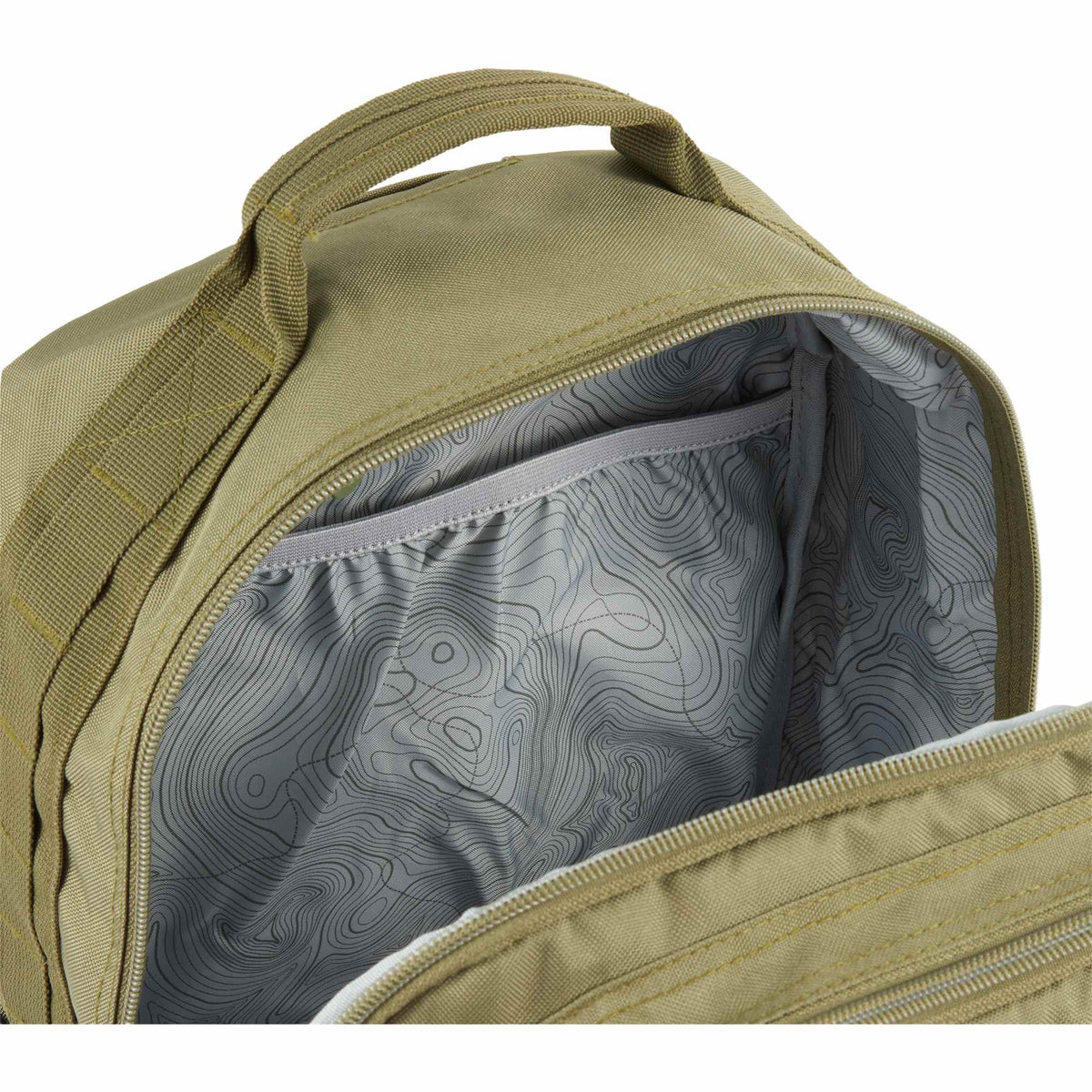 High Sierra Tactical Laptop Backpack, 15 Inch Embroidery - Olive - Detail