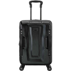 High Sierra Terra Trek Hardside Carry-On Spinner Debossing - Black - Front