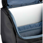 High Sierra Trekpoint Flap Backpack in Recycled Polyester Transfer - Black - Detail 3