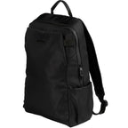 High Sierra Trivaro Recycled Laptop Backpack, 15 Inch Transfer - Black - Left Angle 2