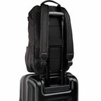 High Sierra Trivaro Recycled Laptop Backpack, 15 Inch Transfer - Black - Trolley
