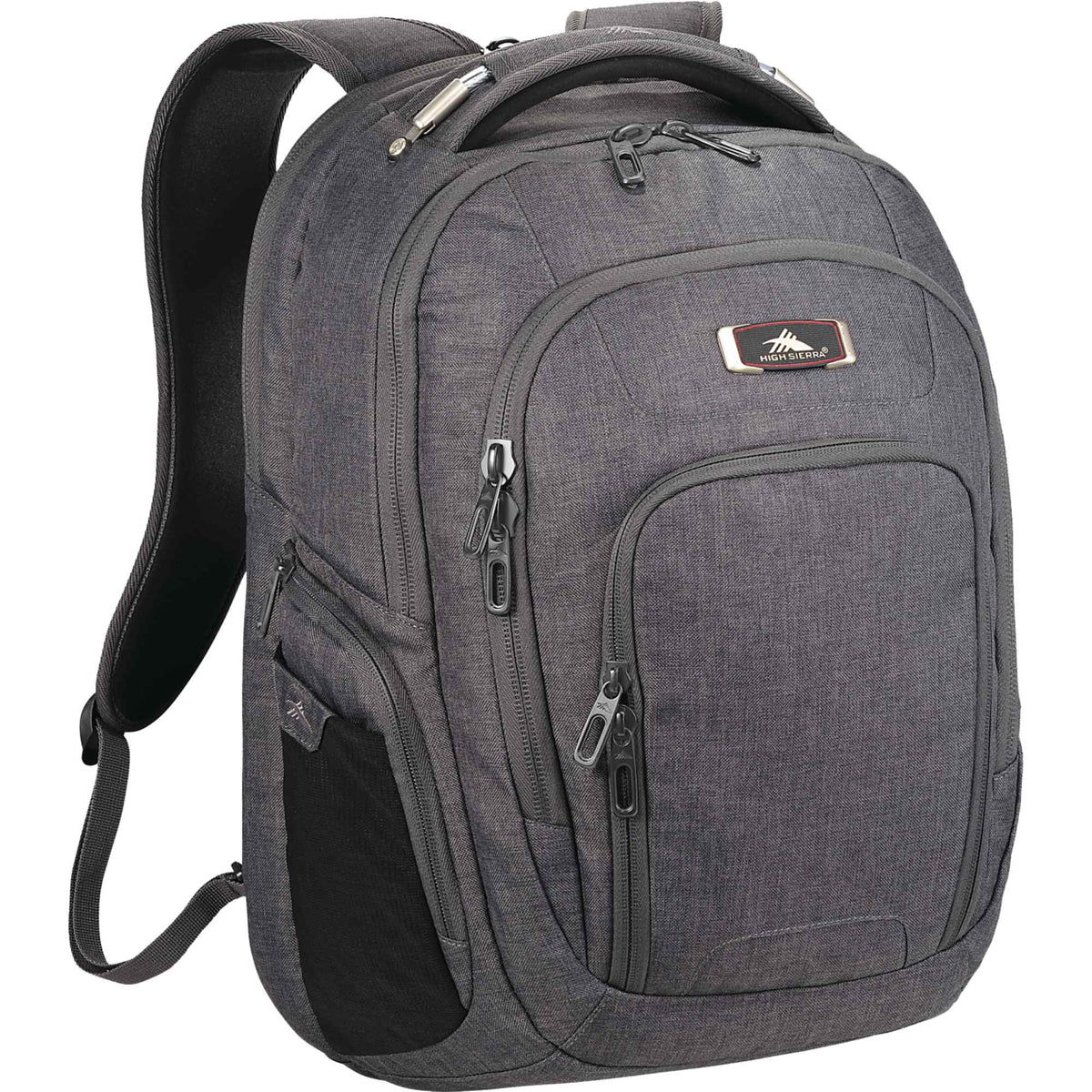 High Sierra UBT Deluxe Laptop Backpack, 17 Inch Transfer - Gray - Photo 9