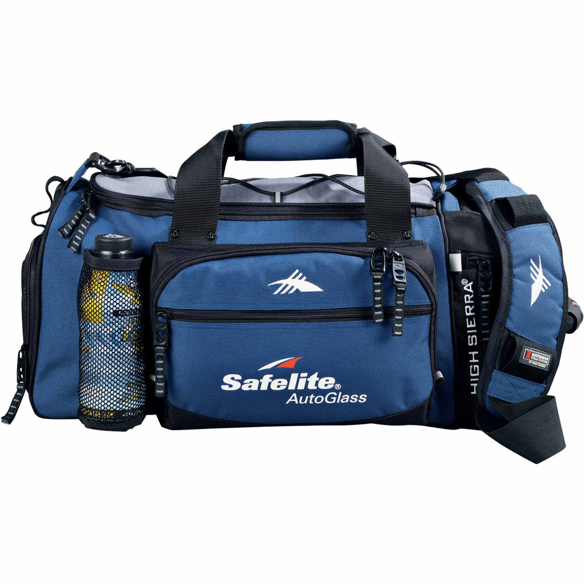 High Sierra Water Sport Duffel Bag with Wet Pocket, 21 Inches Transfer - Blue - Front 2