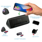 High Sierra Waterproof Bluetooth Speaker and Wireless Power Bank - Black - Photo 2