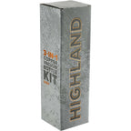 Highland Copper Insulated Bottle with Three Lids, 32 oz Laser Engraving - White - Left Angle