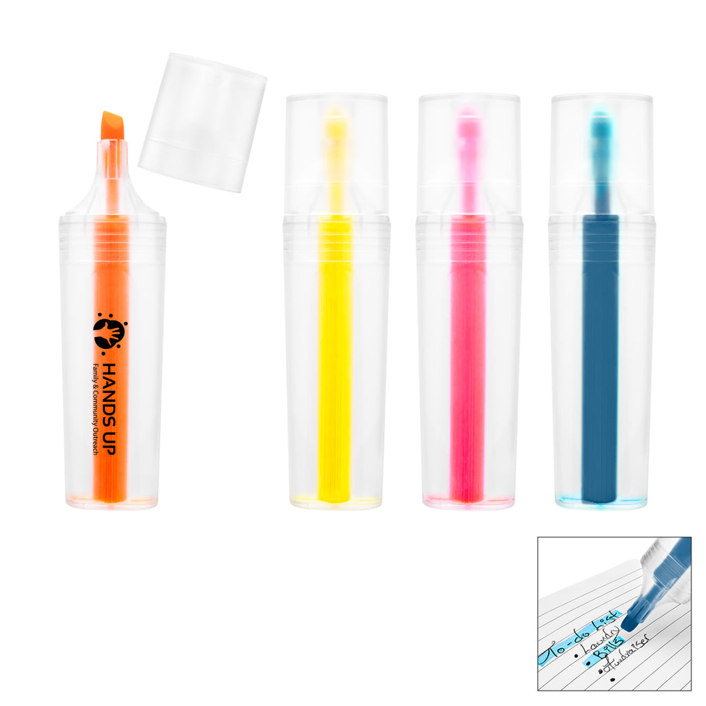Highlighter in Recycled PET - Yellow