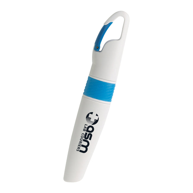 Highlighter on a Carabiner