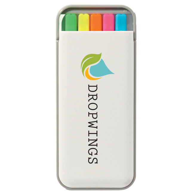 Highlighter Set, Five-Way Full Color