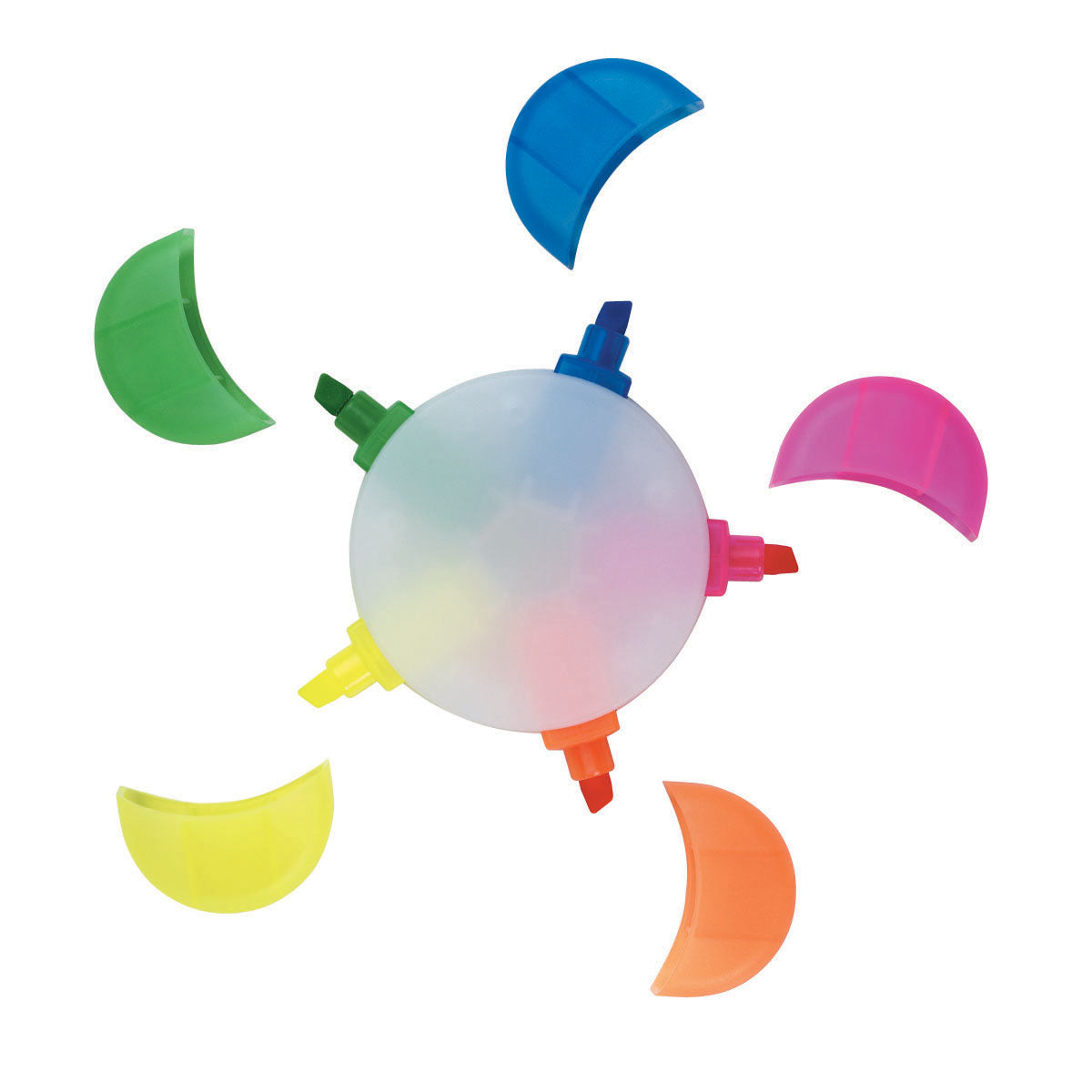 Highlighter with Five Prongs - Open