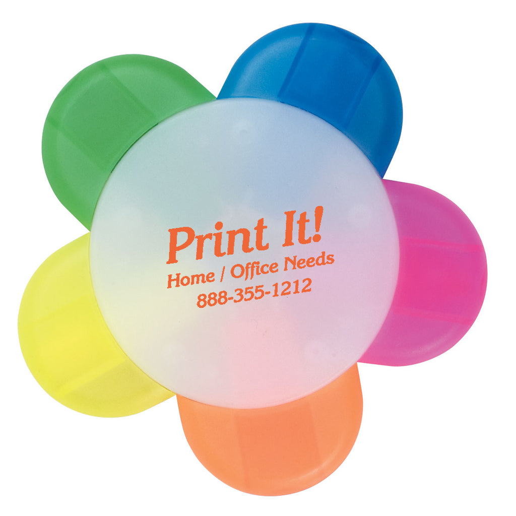 Highlighter with Five Prongs - Silk Screen