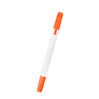 Highlighter with Two Tips - Orange - Front