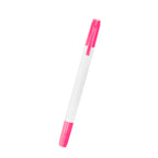 Highlighter with Two Tips - Pink - Front