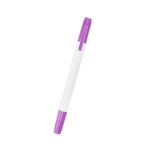 Highlighter with Two Tips - Purple - Front