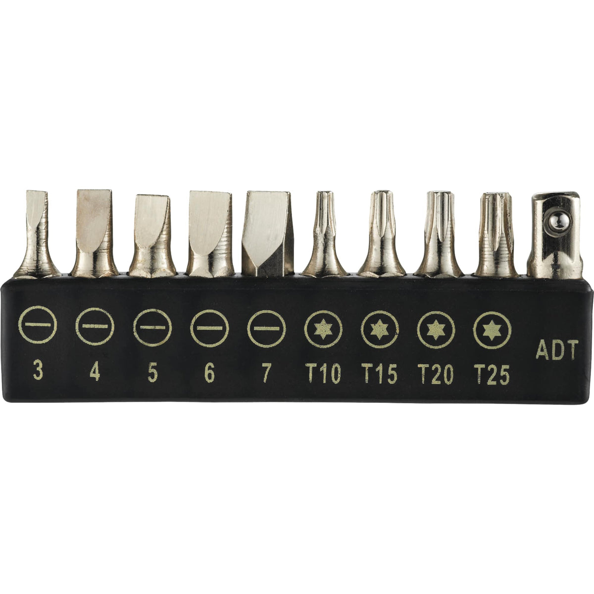 Highway Deluxe Roadside Tool Kit, 44 Pieces Full Color - Black - Front 5