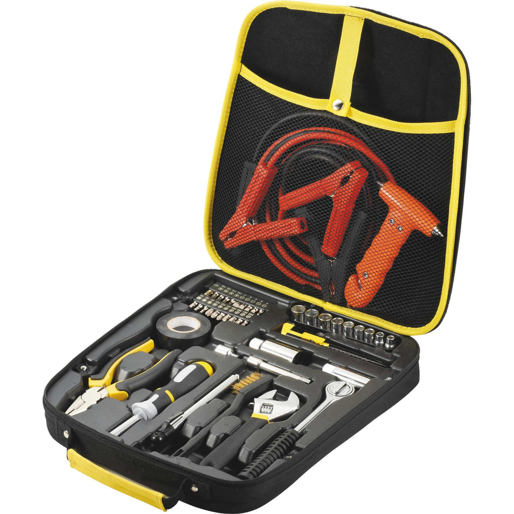 Highway Deluxe Roadside Tool Kit, 44 Pieces Full Color - Black - Photo 10